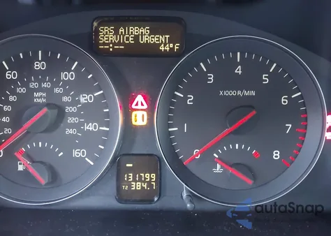 2010 Volvo S40 2.4I from USA, damaged, VIN YV1382MS5A2502225